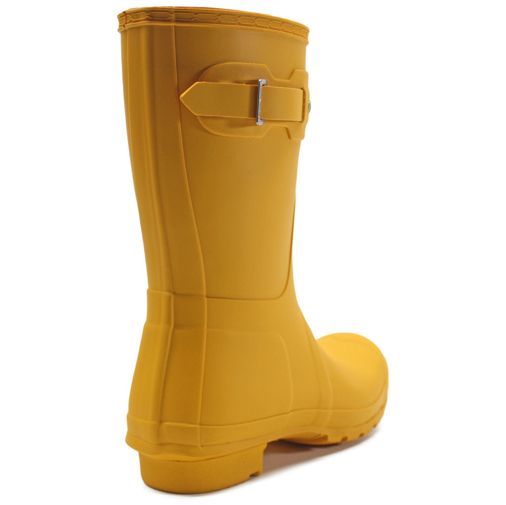 Hunter Original Short Rubber Womens Boots#color_yellow