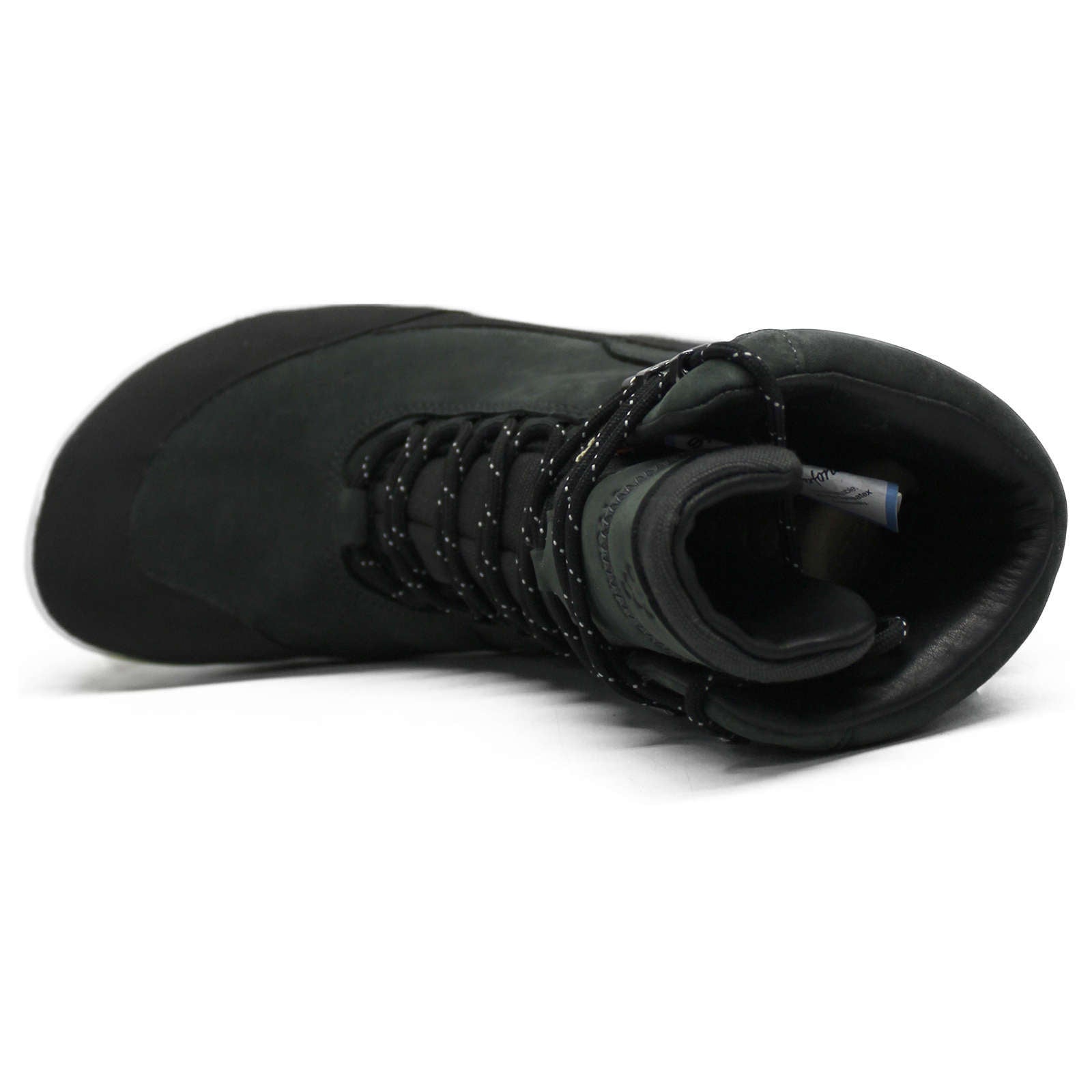 Vivobarefoot Tracker Hi II FG Leather Textile Synthetic Womens Boots#color_obsidian