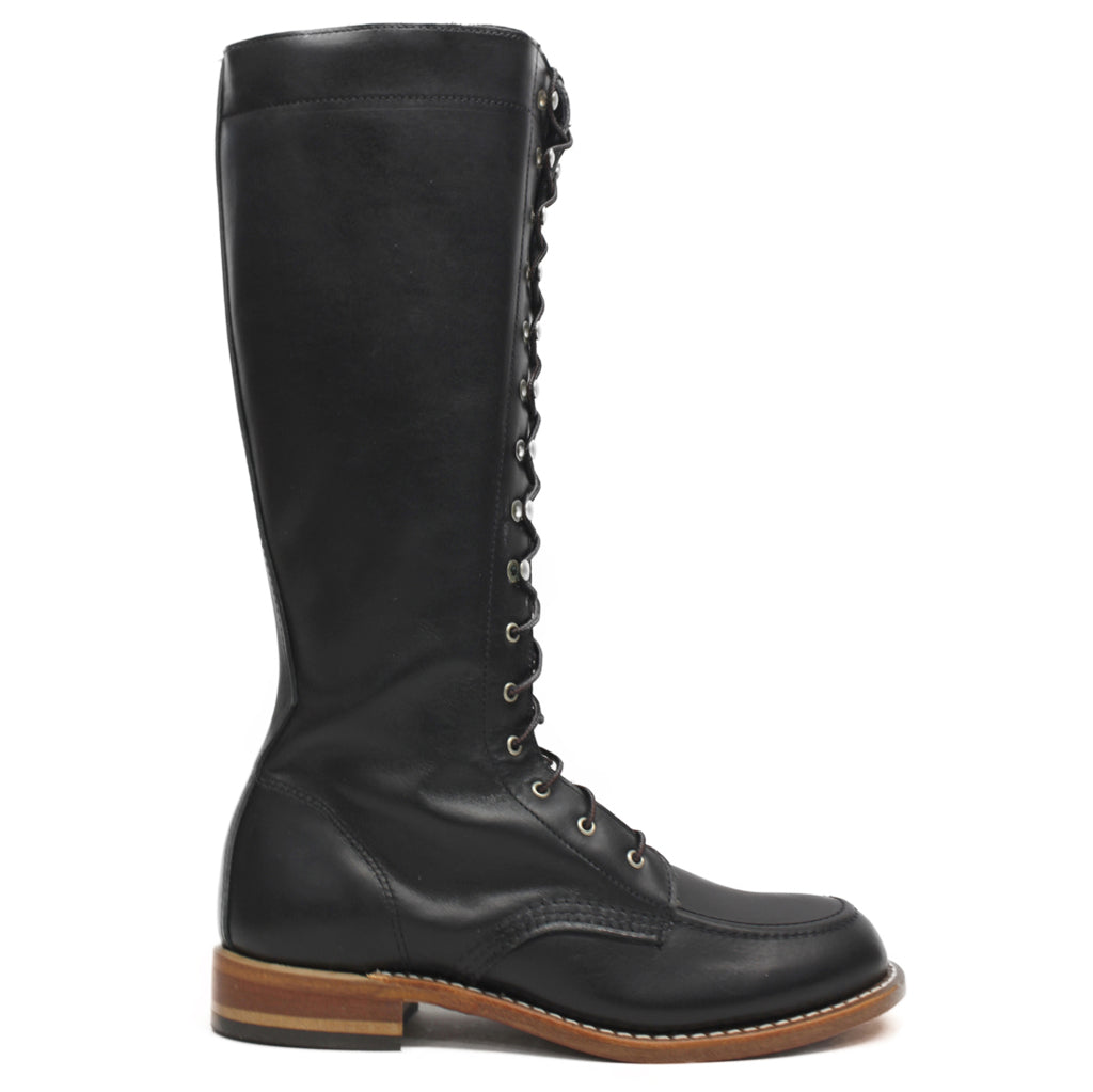 Red Wing Gloria Boundary Leather Women's Thigh High Boots#color_black