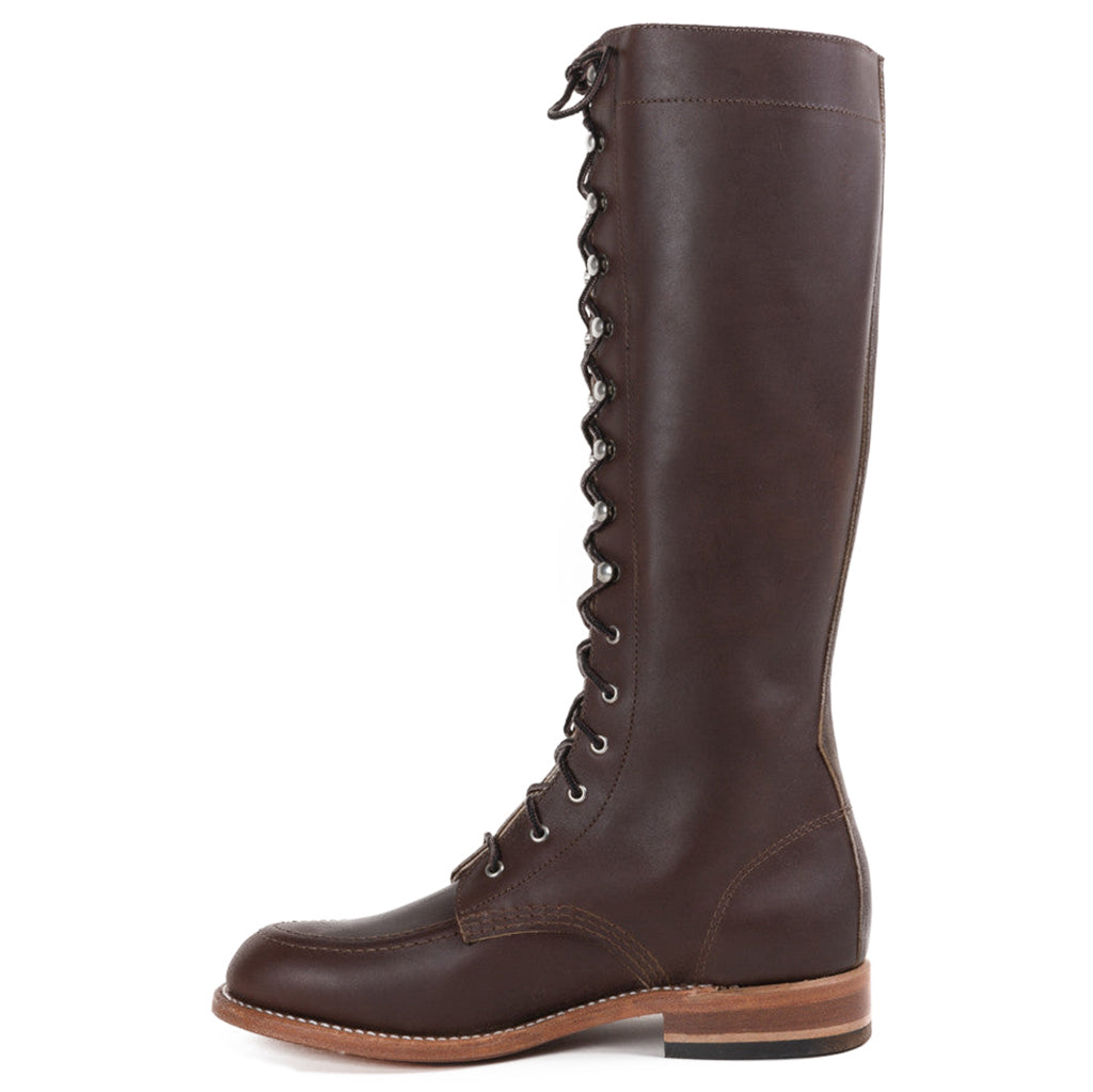 Red Wing Gloria Boundary Leather Women's Thigh High Boots#color_mahogany