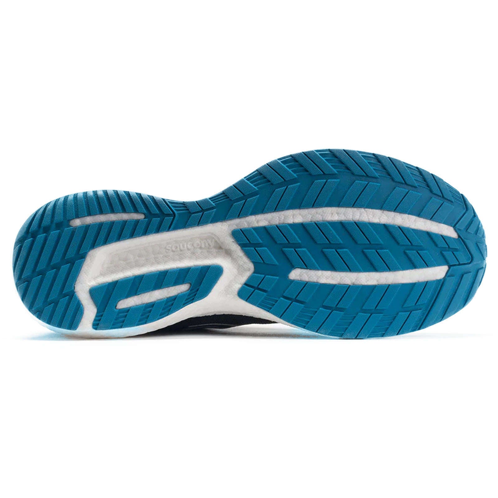 Saucony Triumph 19 Synthetic Textile Men's Running Shoes#color_shadow topaz