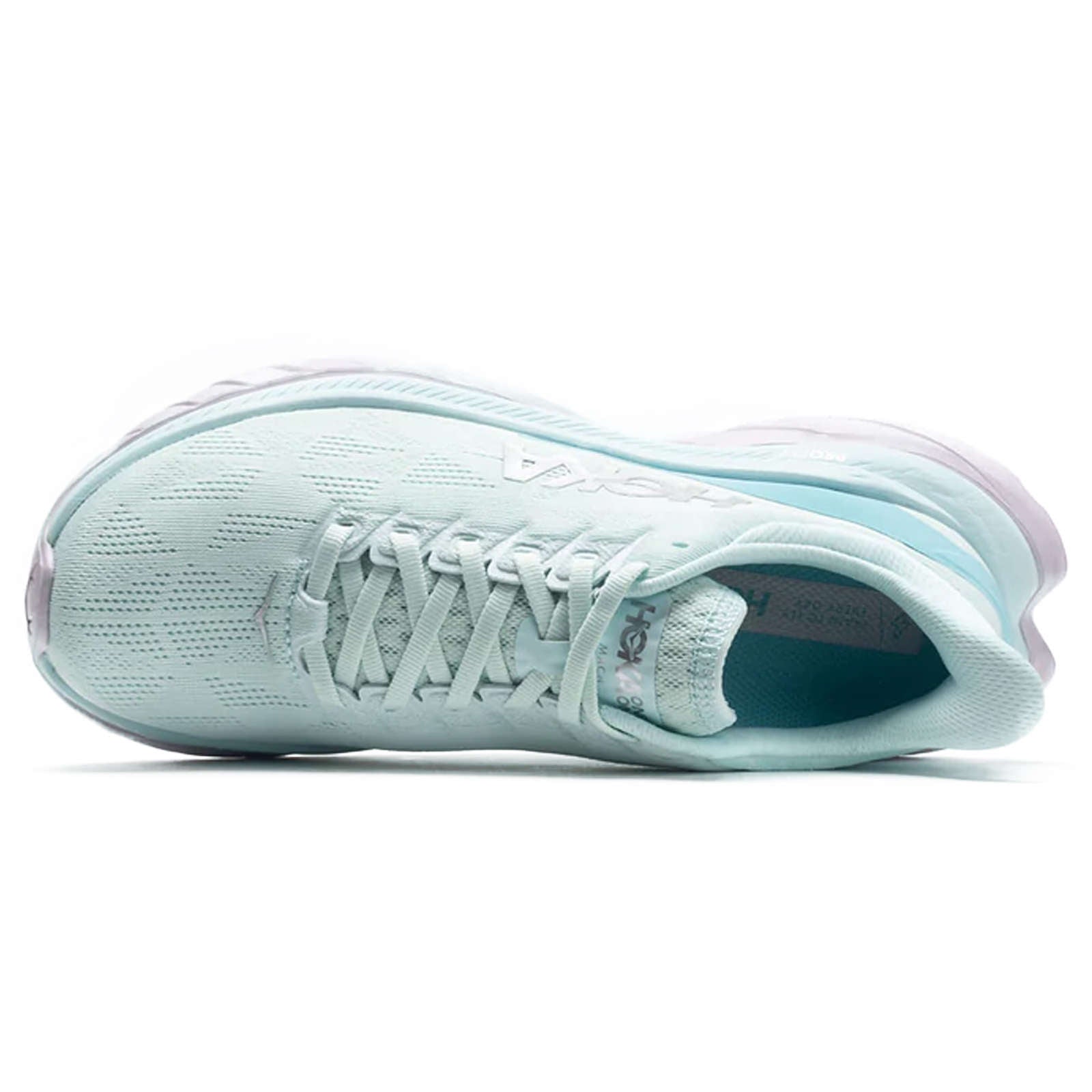 Hoka One One Mach 4 Mesh Women's Low-Top Road Running Trainers#color_blue glass coastal shade
