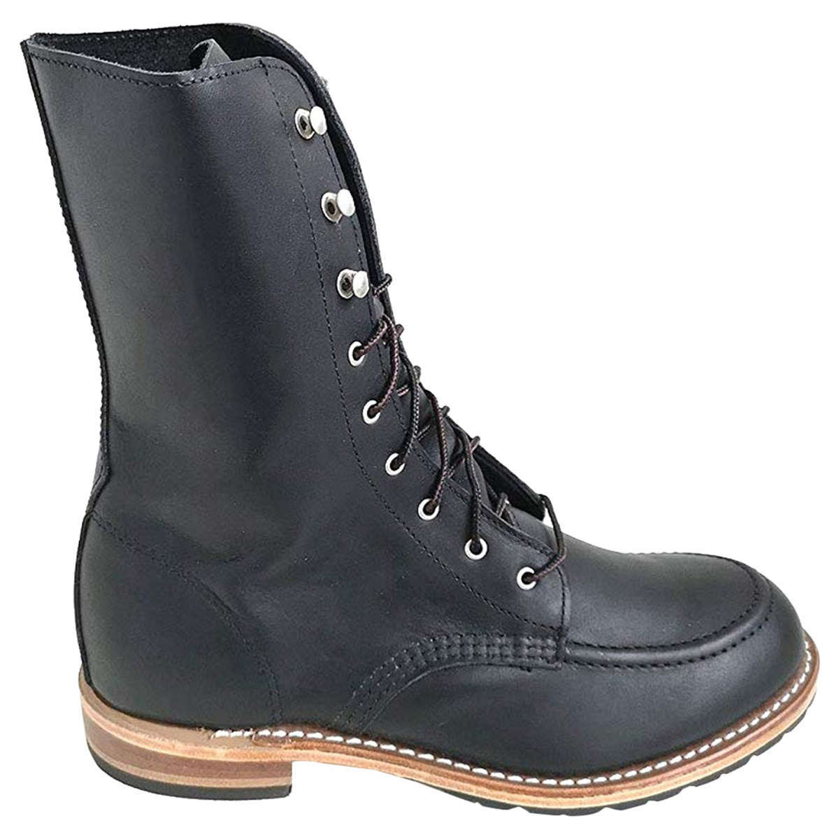 Red Wing Gracie Boundary Leather Women's Mid-Calf Boots#color_black boundary