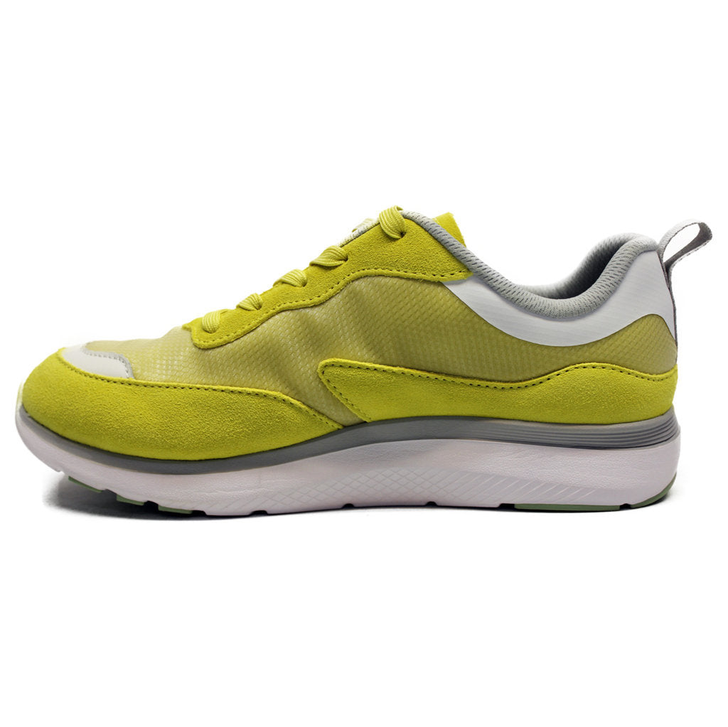 Vionic Ayse Leather Textile Womens Trainers#color_acaci