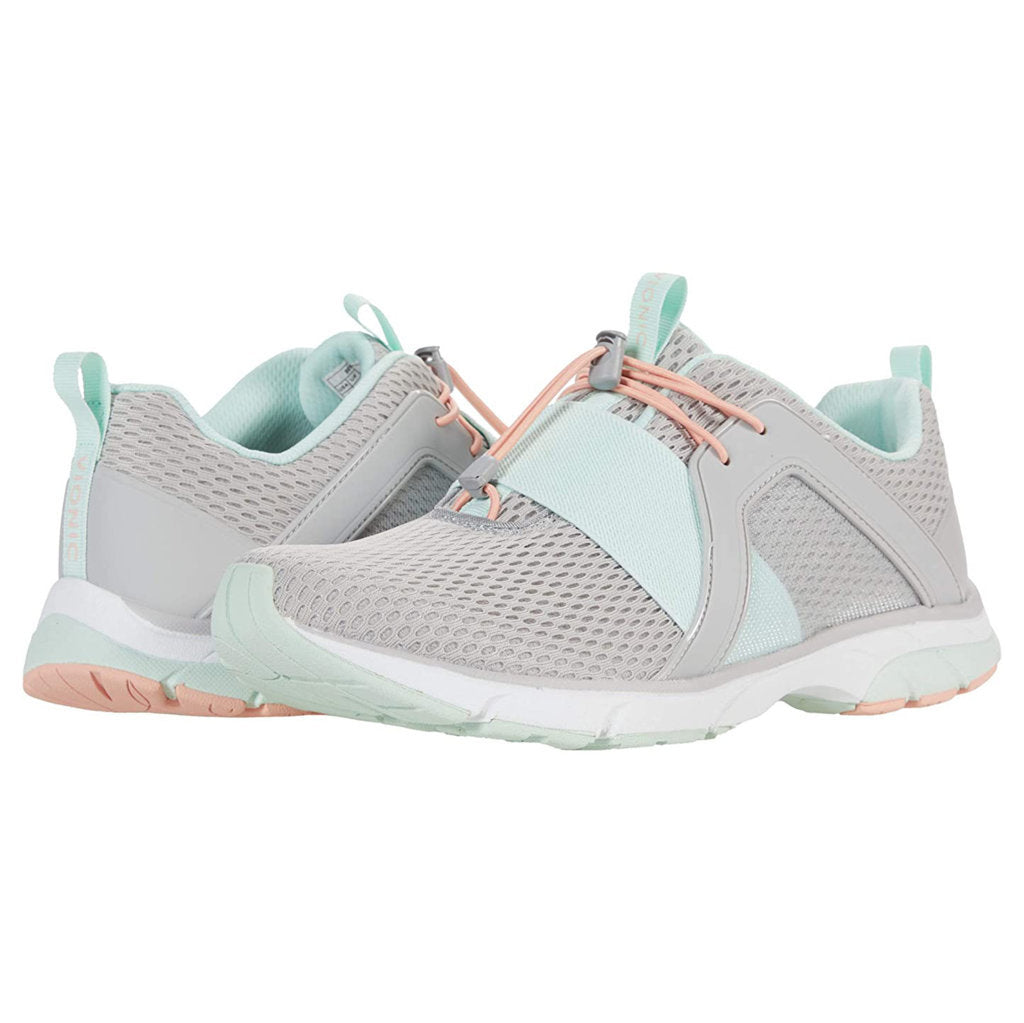 Vionic Drift Berlin Synthetic Textile Womens Trainers#color_grey seafoam