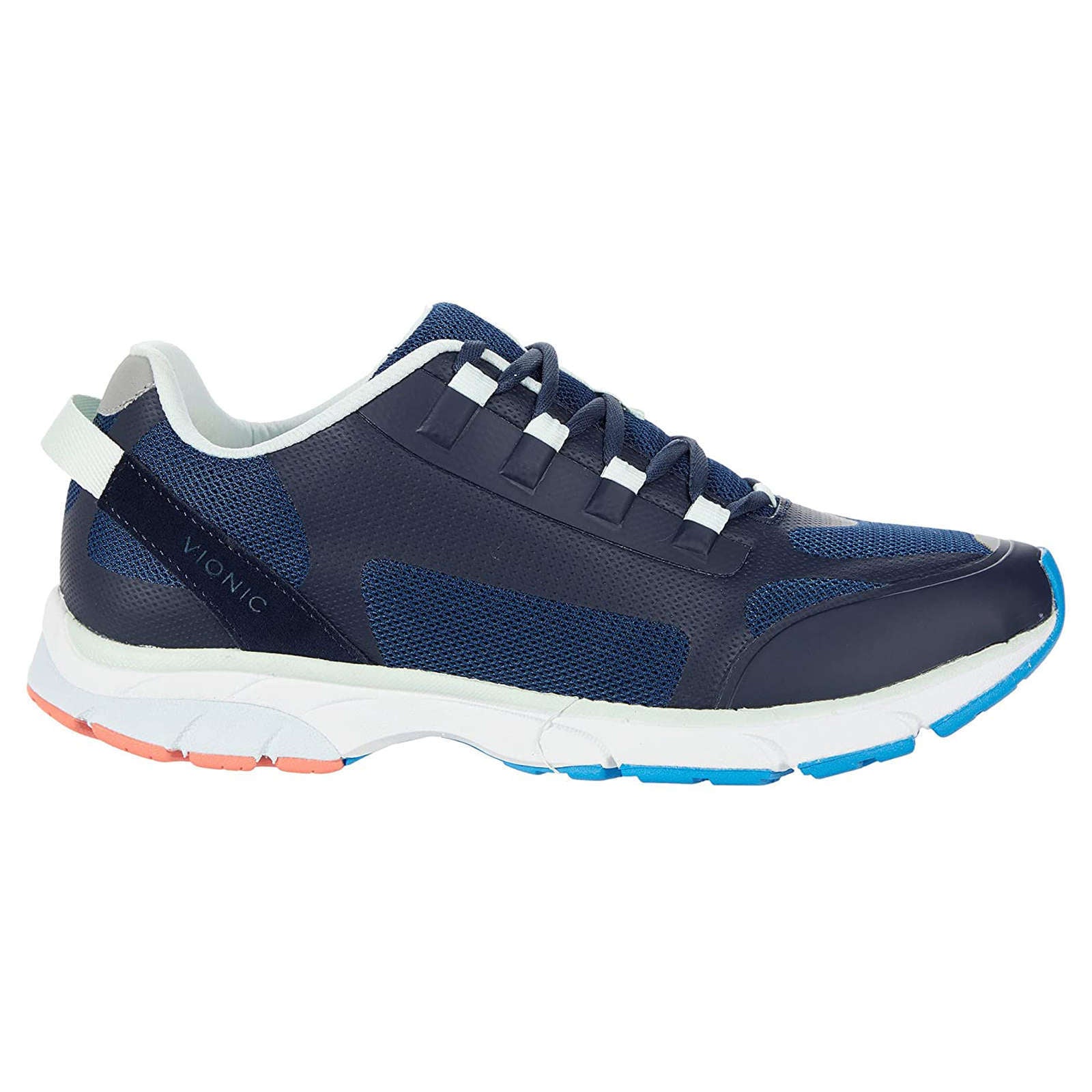 Vionic Edin Synthetic Textile Womens Trainers#color_dark blue