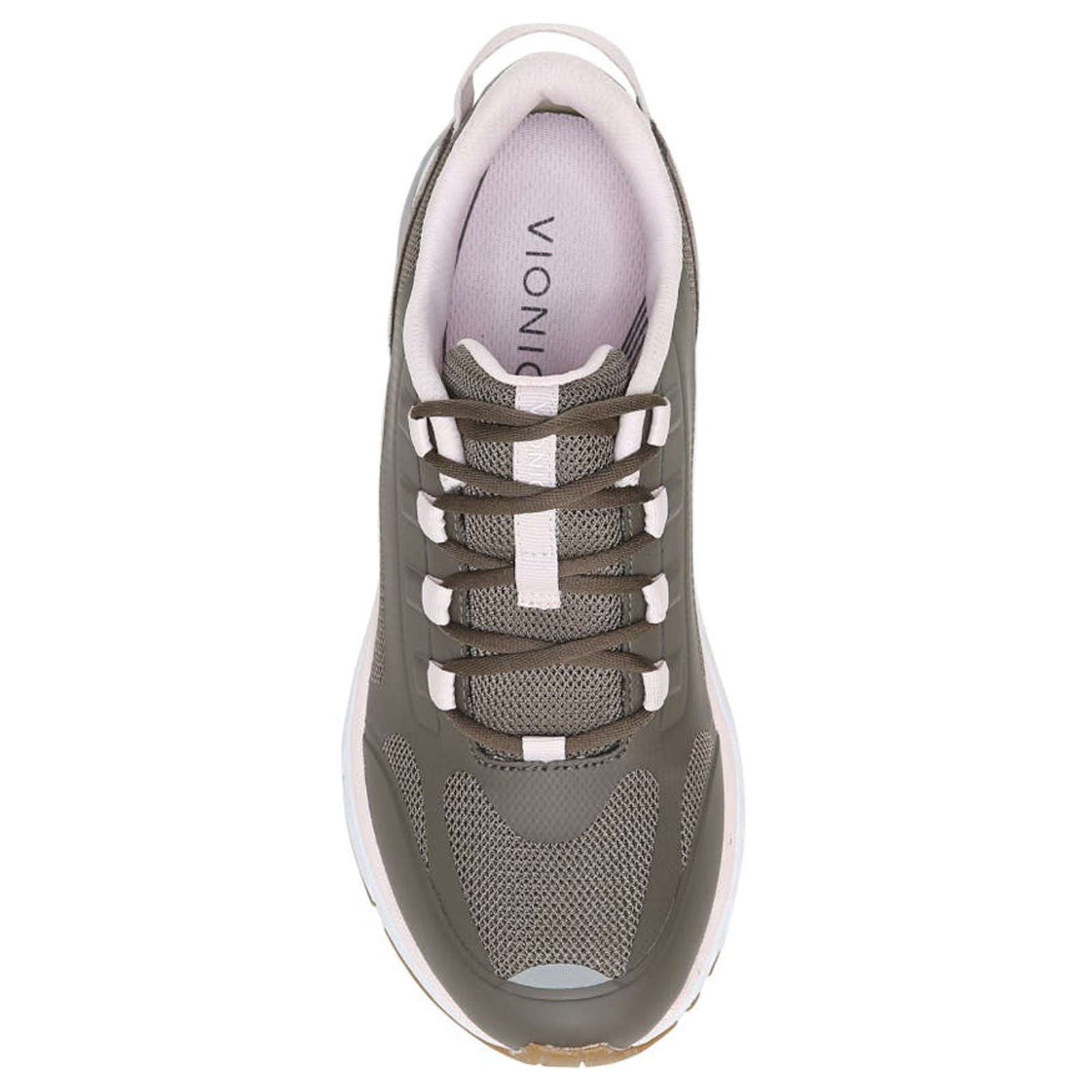 Vionic Edin Synthetic Textile Womens Trainers#color_stone