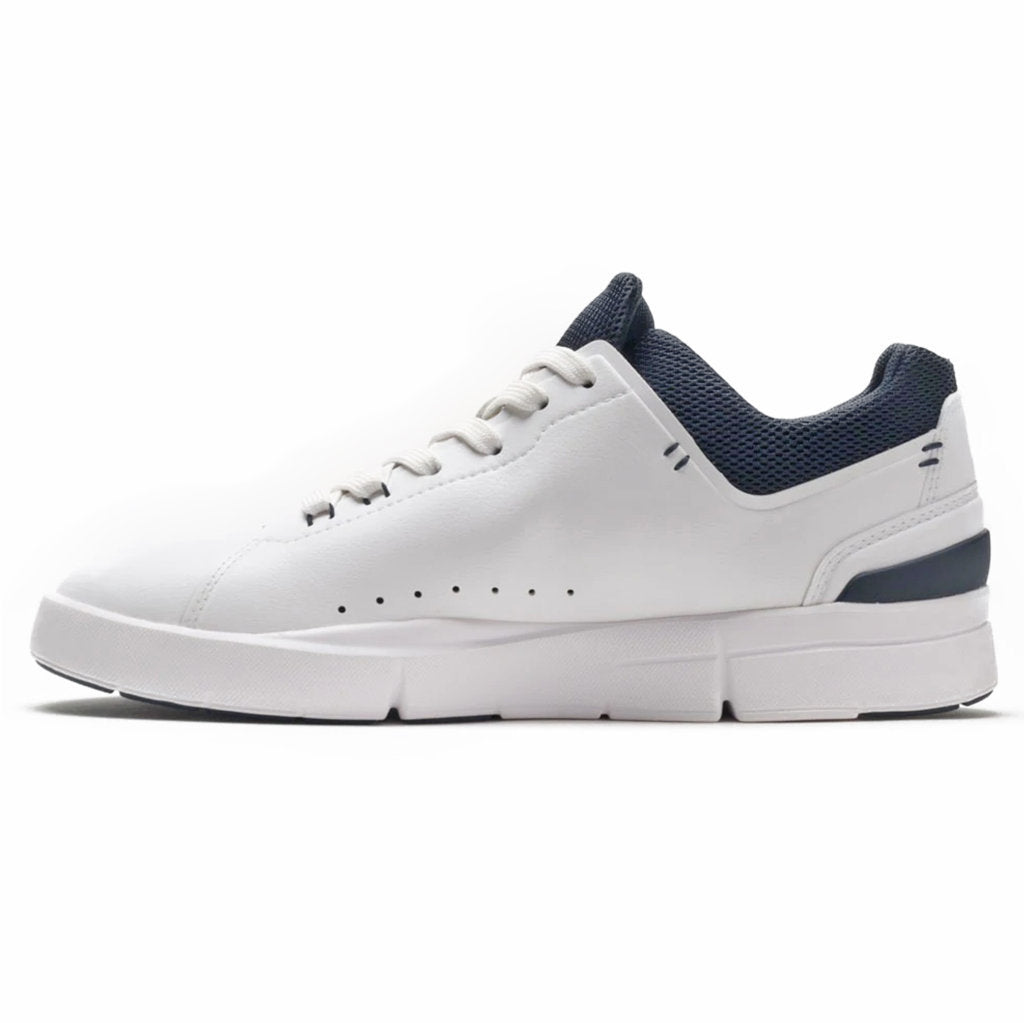 On Running The Roger Advantage Textile Men's Low-Top Trainers#color_white midnight