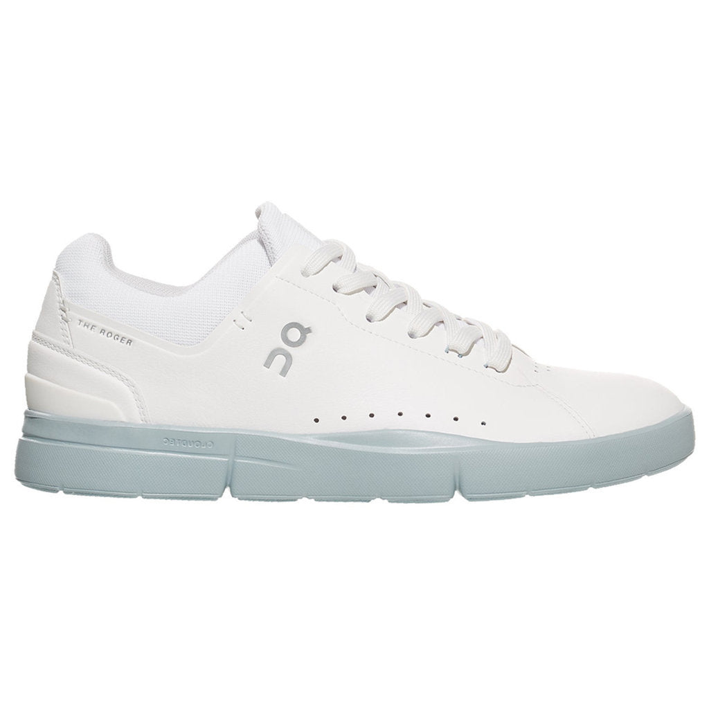 On Running The Roger Advantage Textile Men's Low-Top Trainers#color_white chambray
