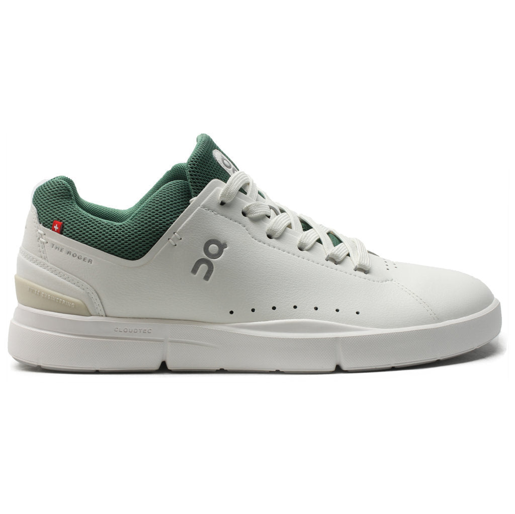 On Running The Roger Advantage Textile Men's Low-Top Trainers#color_white green