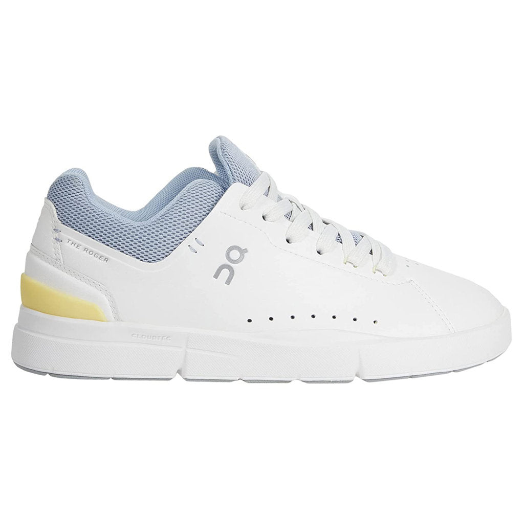On Running The Roger Advantage Textile Women's Low-Top Trainers#color_white nimbus