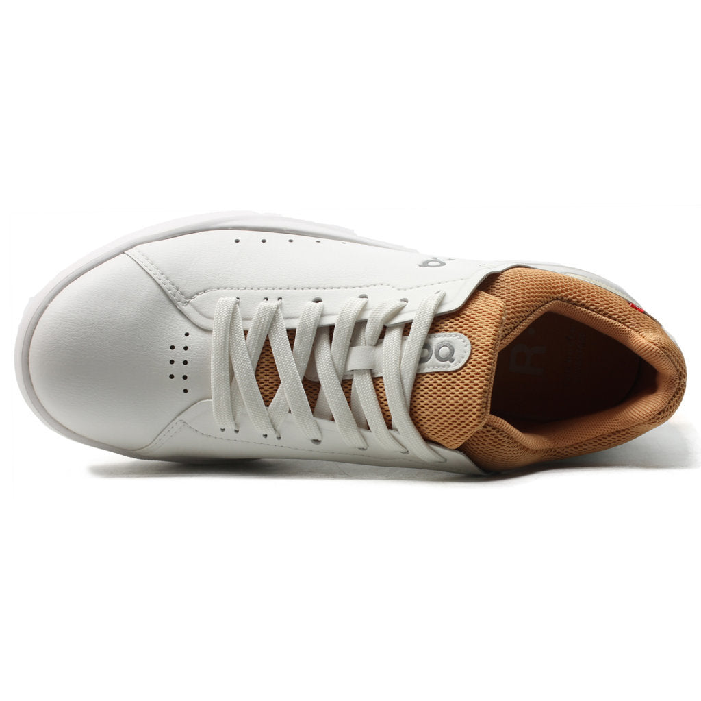 On Running The Roger Advantage Textile Women's Low-Top Trainers#color_white copper
