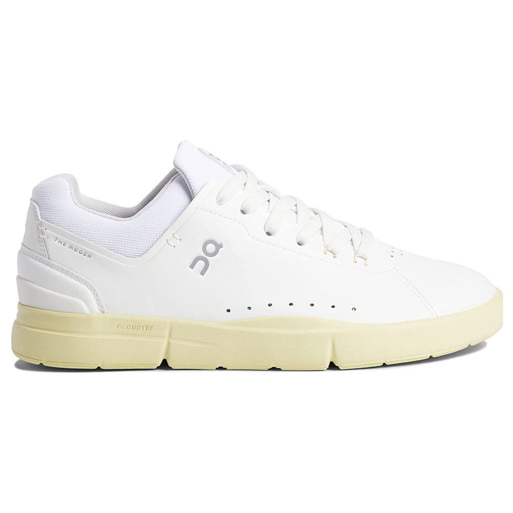 On Running The Roger Advantage Textile Women's Low-Top Trainers#color_white hay