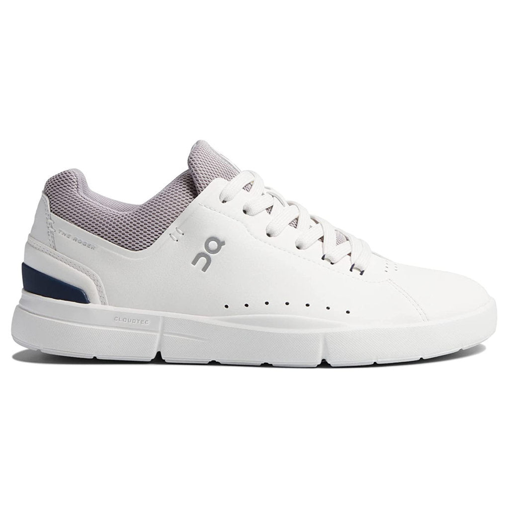 On Running The Roger Advantage Textile Women's Low-Top Trainers#color_white lilac