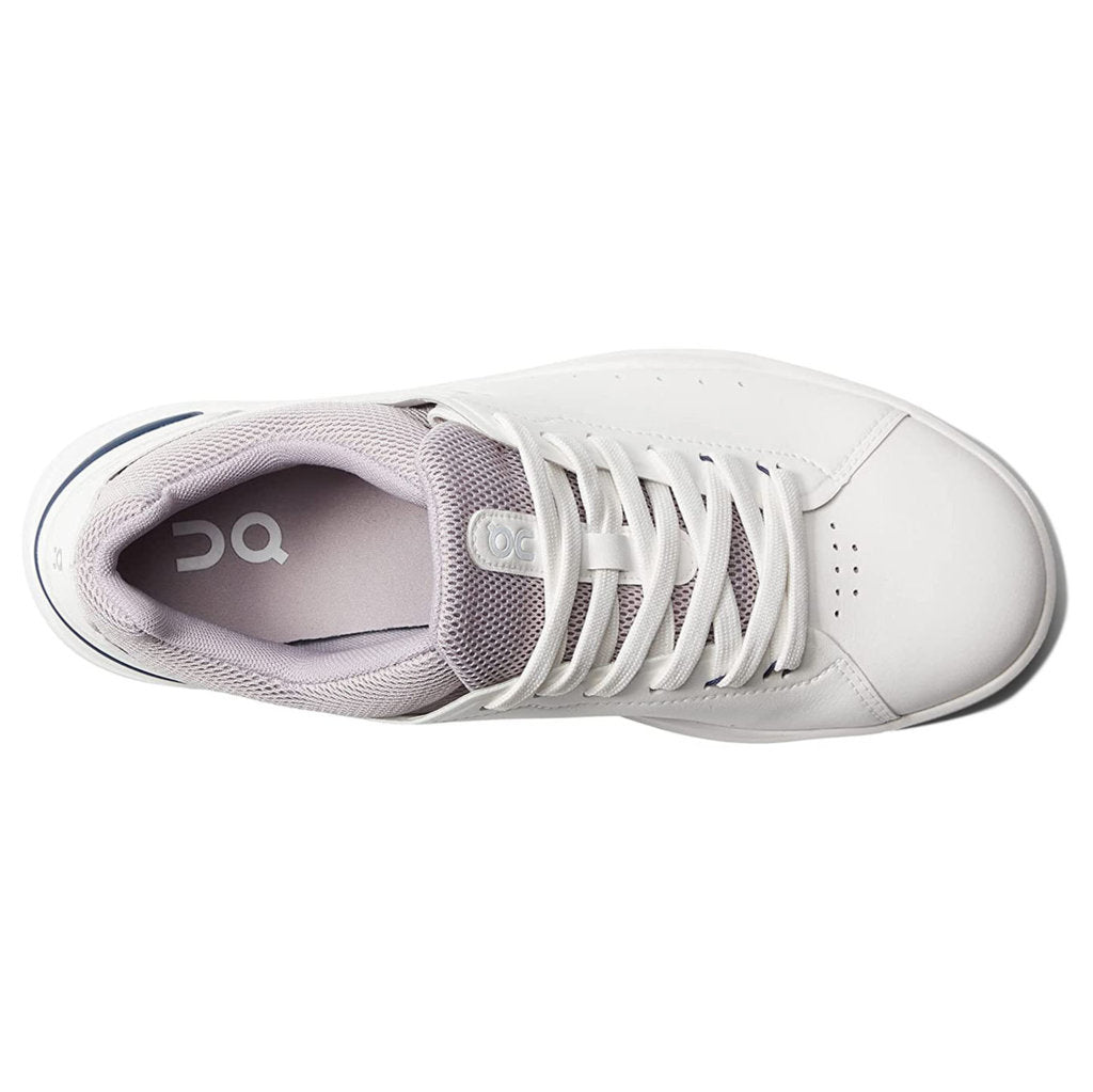 On Running The Roger Advantage Textile Women's Low-Top Trainers#color_white lilac