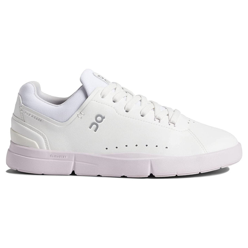 On Running The Roger Advantage Textile Women's Low-Top Trainers#color_white lily
