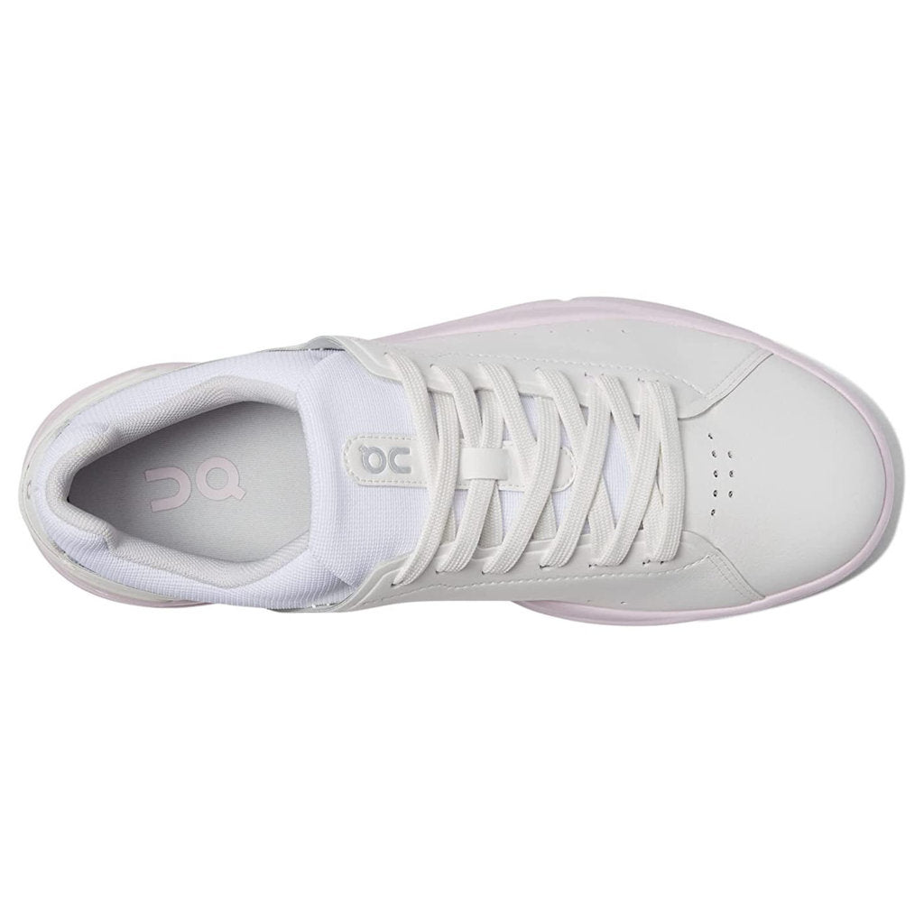 On Running The Roger Advantage Textile Women's Low-Top Trainers#color_white lily
