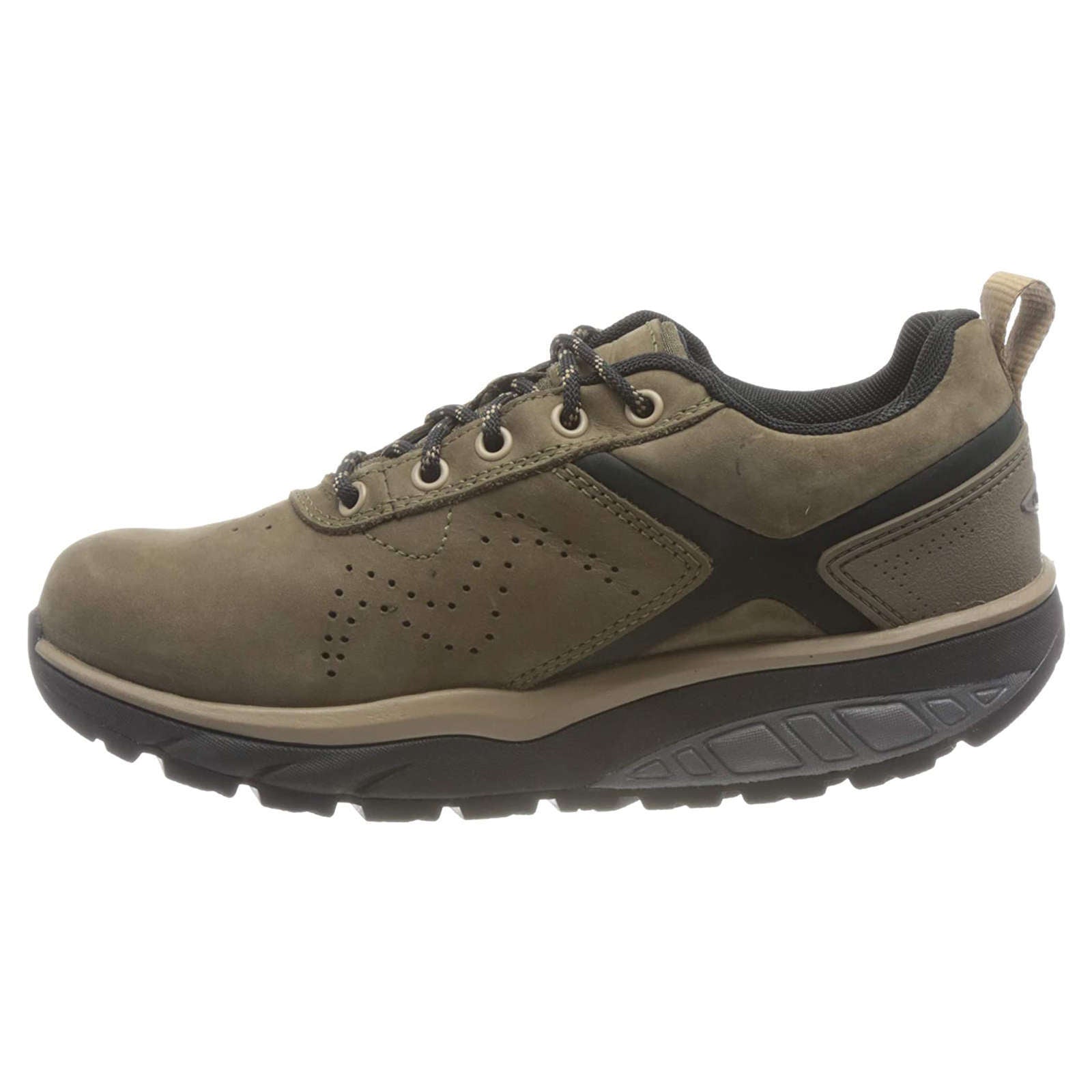 MBT Kibo GTX Waterproof Nubuck Leather Women's Hiking Shoes#color_brown