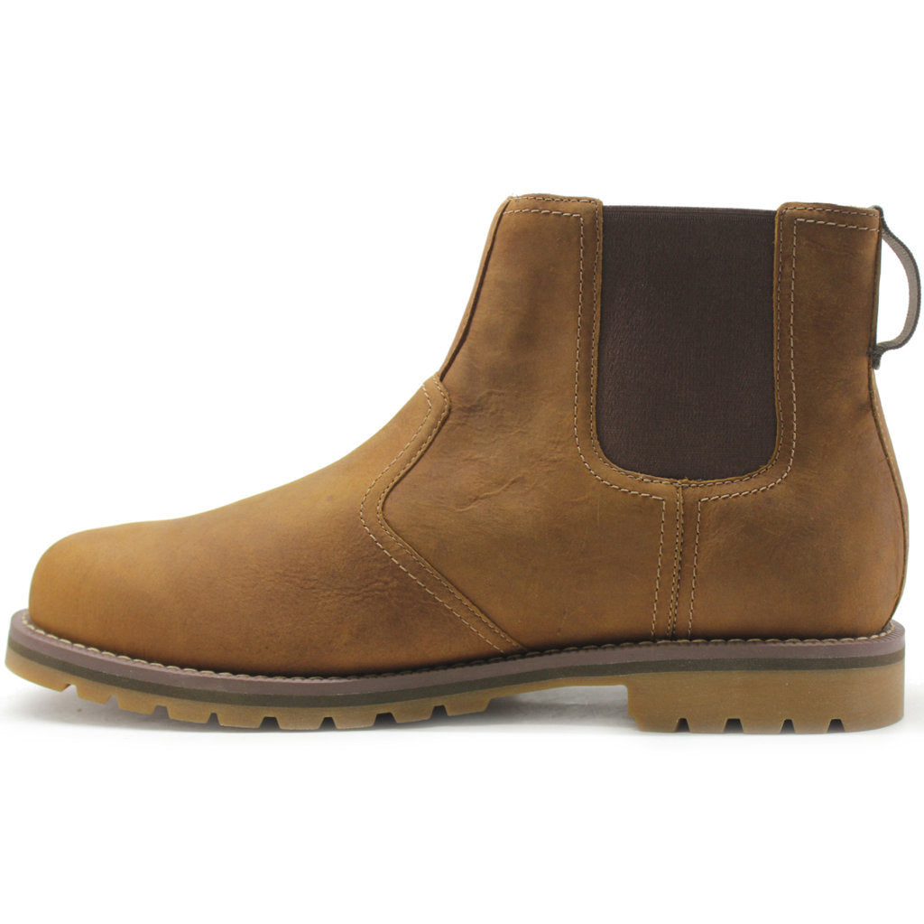 Timberland Larchmont ii Leather Textile Men's Chelsea Boots#color_wheat