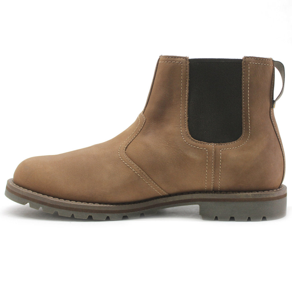 Timberland Larchmont ii Leather Textile Men's Chelsea Boots#color_medium brown