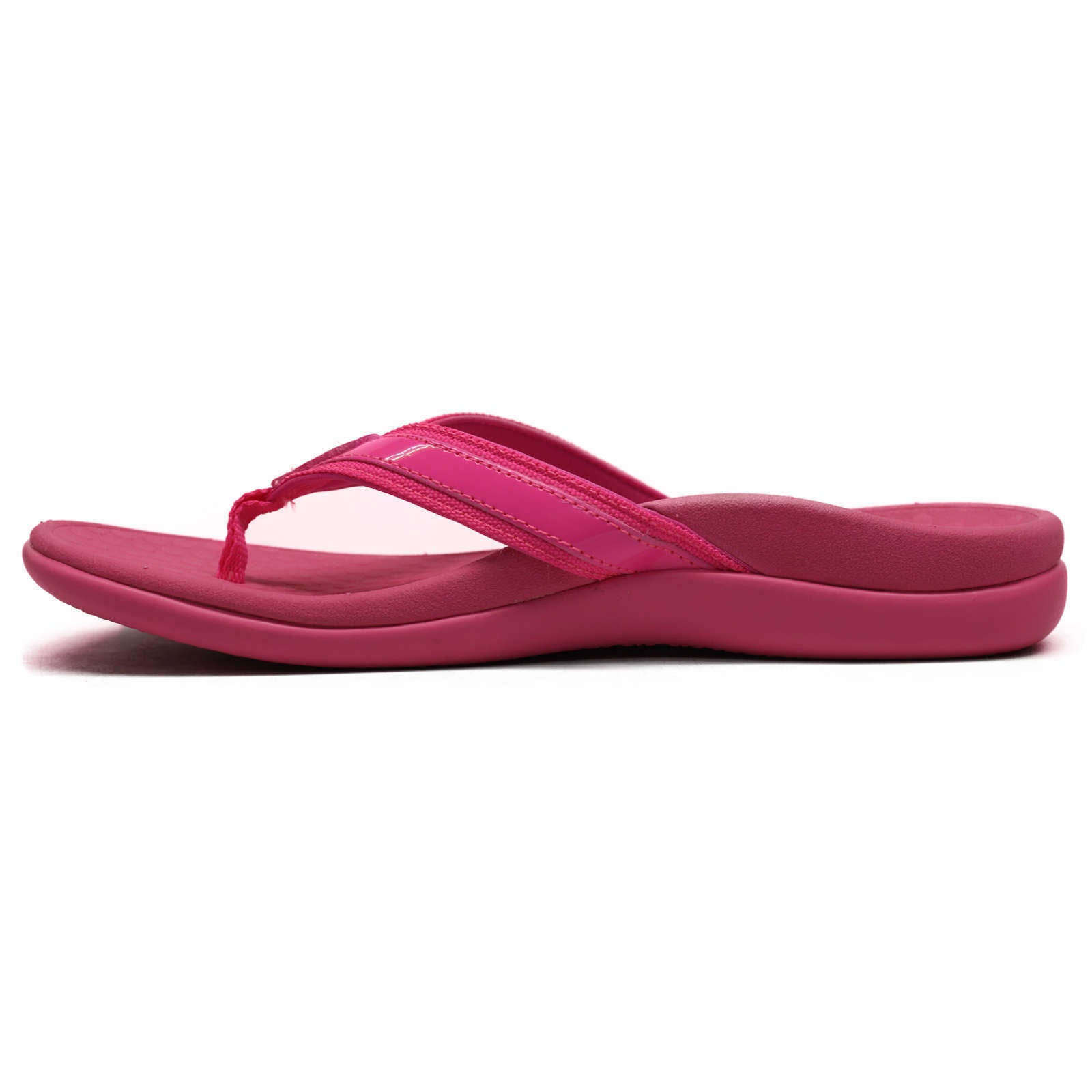 Vionic Tide Leather Textile Womens Sandals#color_bubblegum