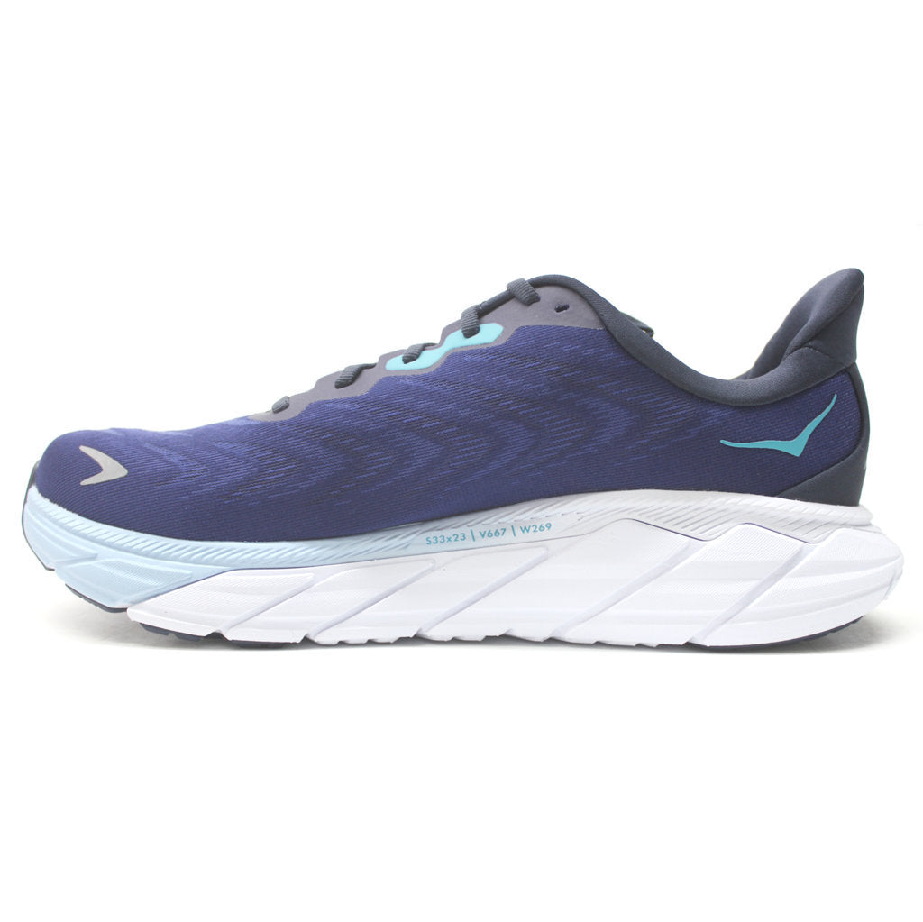 Hoka One One Arahi 6 Textile Mens Trainers#color_outer space bellwether blue