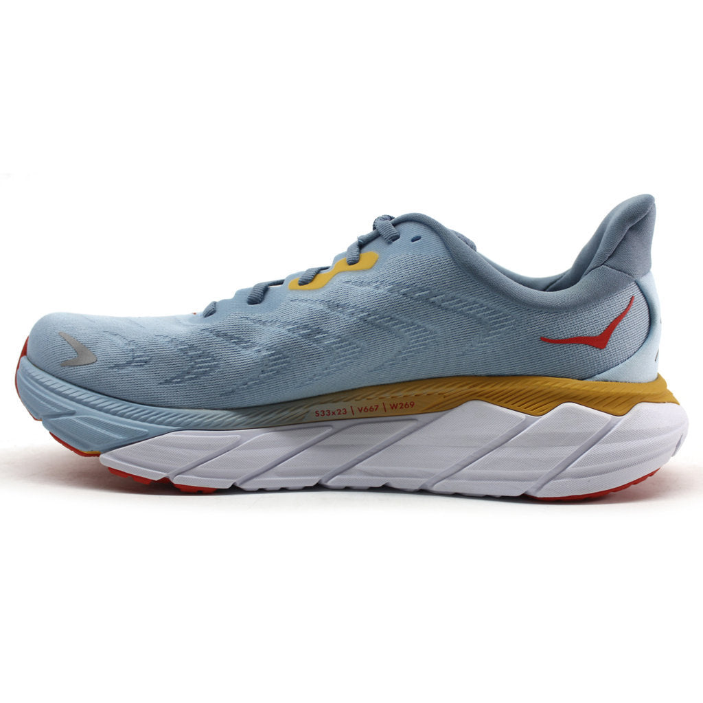 Hoka One One Arahi 6 Textile Mens Trainers#color_summer song mountain spring