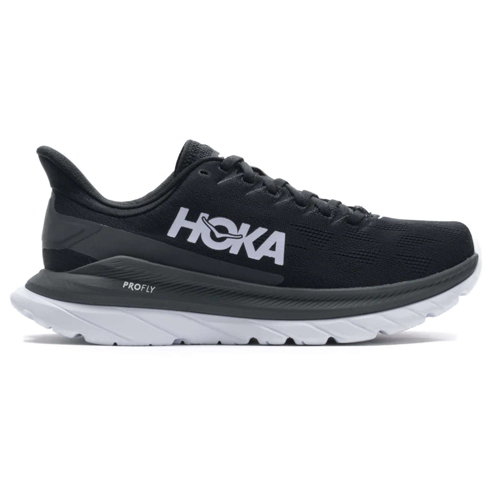 Hoka Mach 4 Mesh Men's Running Shoes#color_black dark shadow