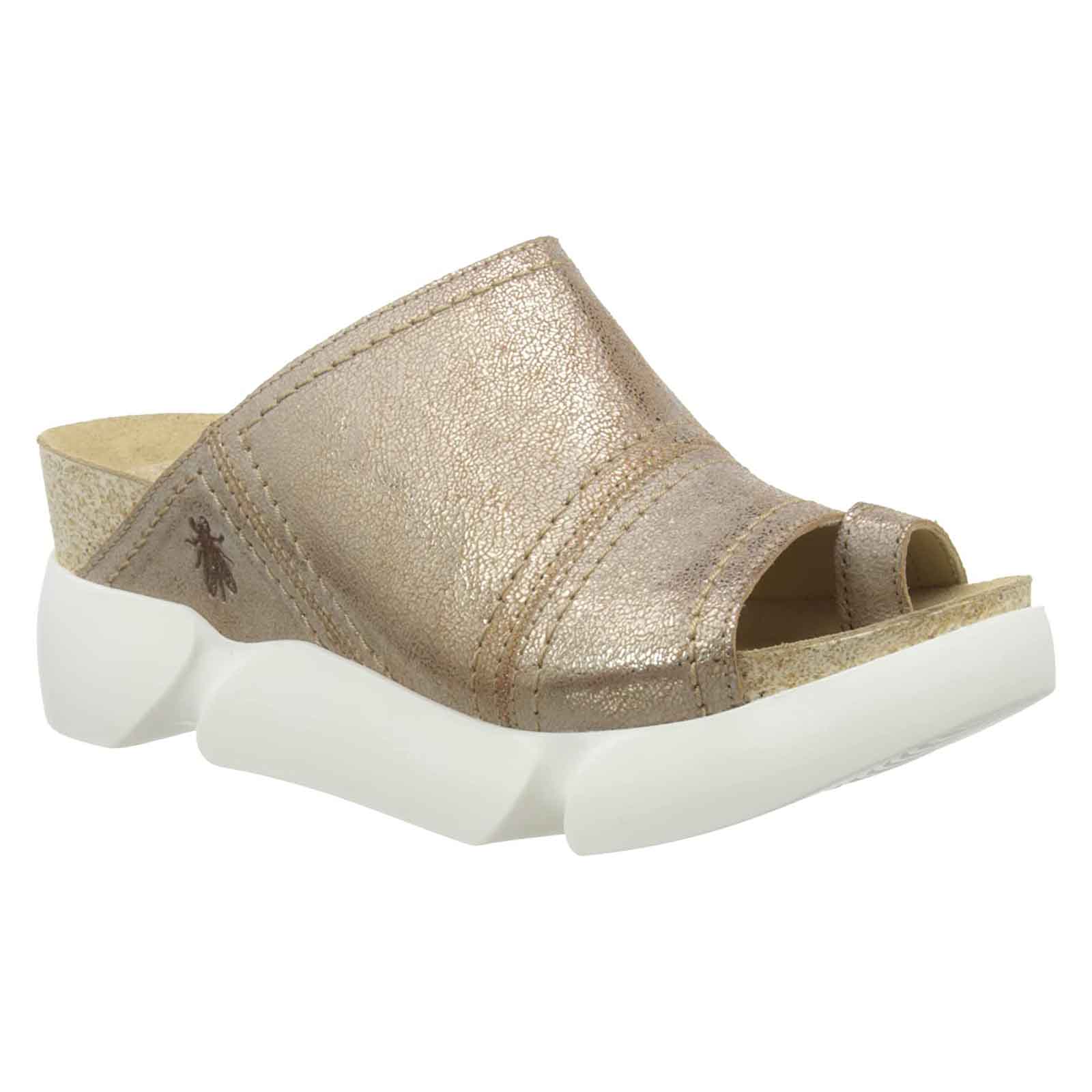 Fly London SIVE866FLY Leather Womens Sandals#color_luna