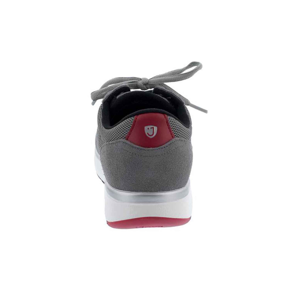 Joya Sydney II Velour Leather & Textile Women's Trainers#color_grey