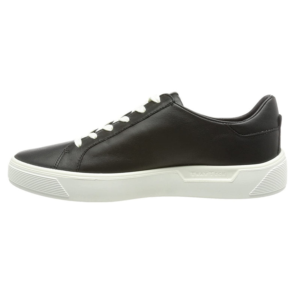 Ecco Street Tray 291143 Leather Womens Shoes#color_black
