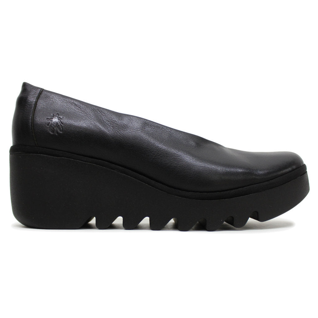 Fly London BESO246FLY Leather Womens Shoes#color_black black