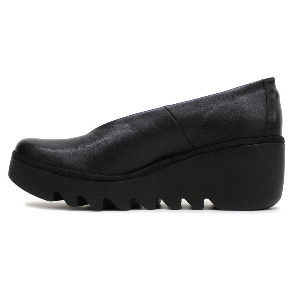 Fly London BESO246FLY Leather Womens Shoes#color_black black