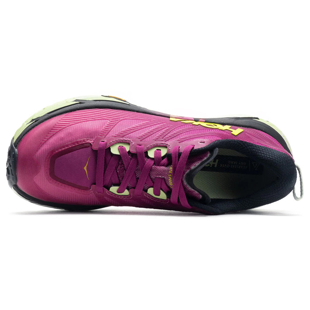 Hoka One One Mafate Speed 3 Mesh Women's Low-Top Trail Trainers#color_festival fuchsia butterfly