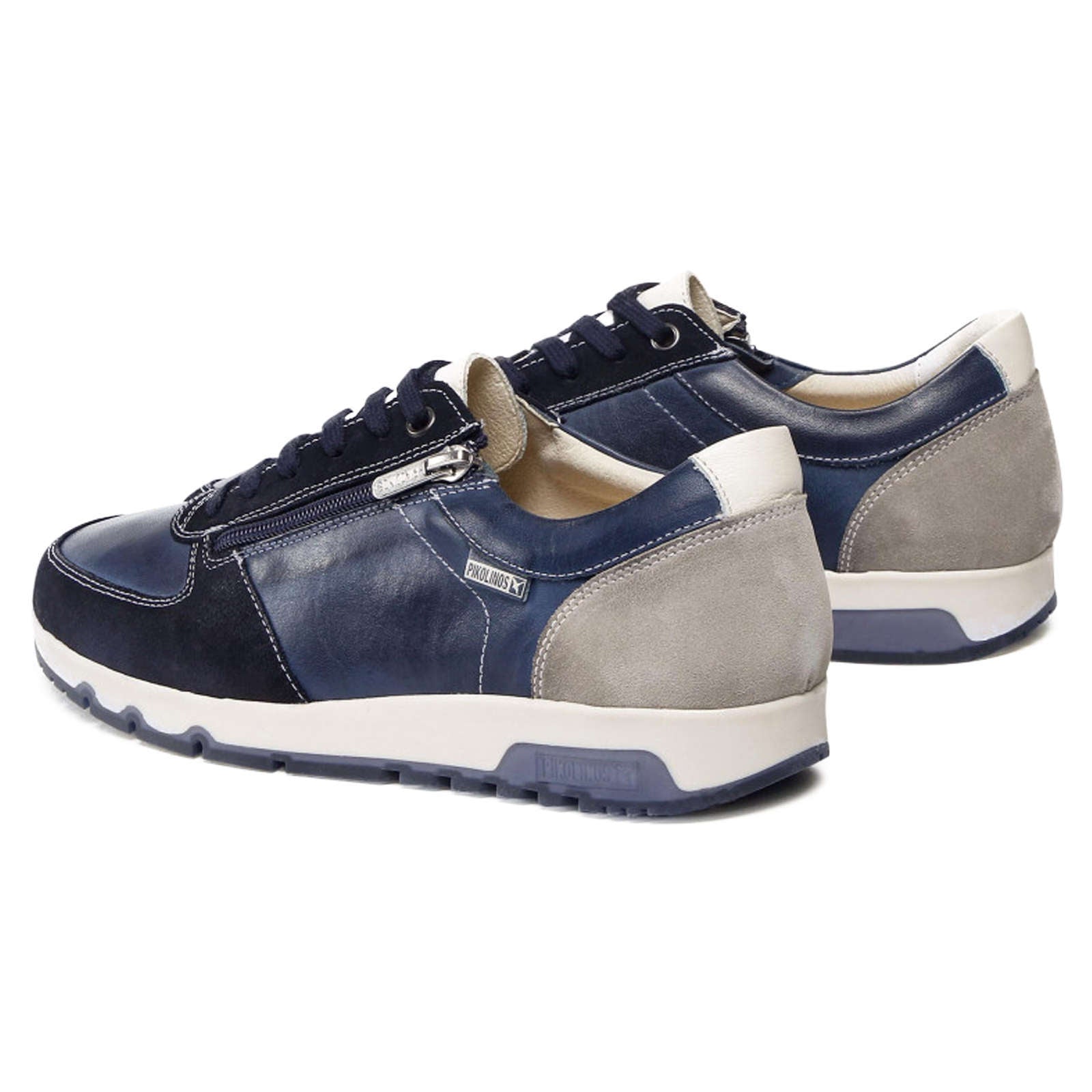 Pikolinos Alarcon M9T-6163 Leather Mens Trainers#color_blue