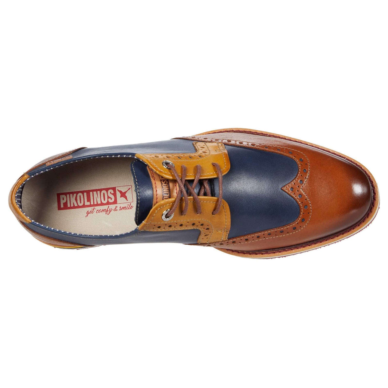 Pikolinos Arona M5R4373C1 Leather Mens Shoes#color_brandy