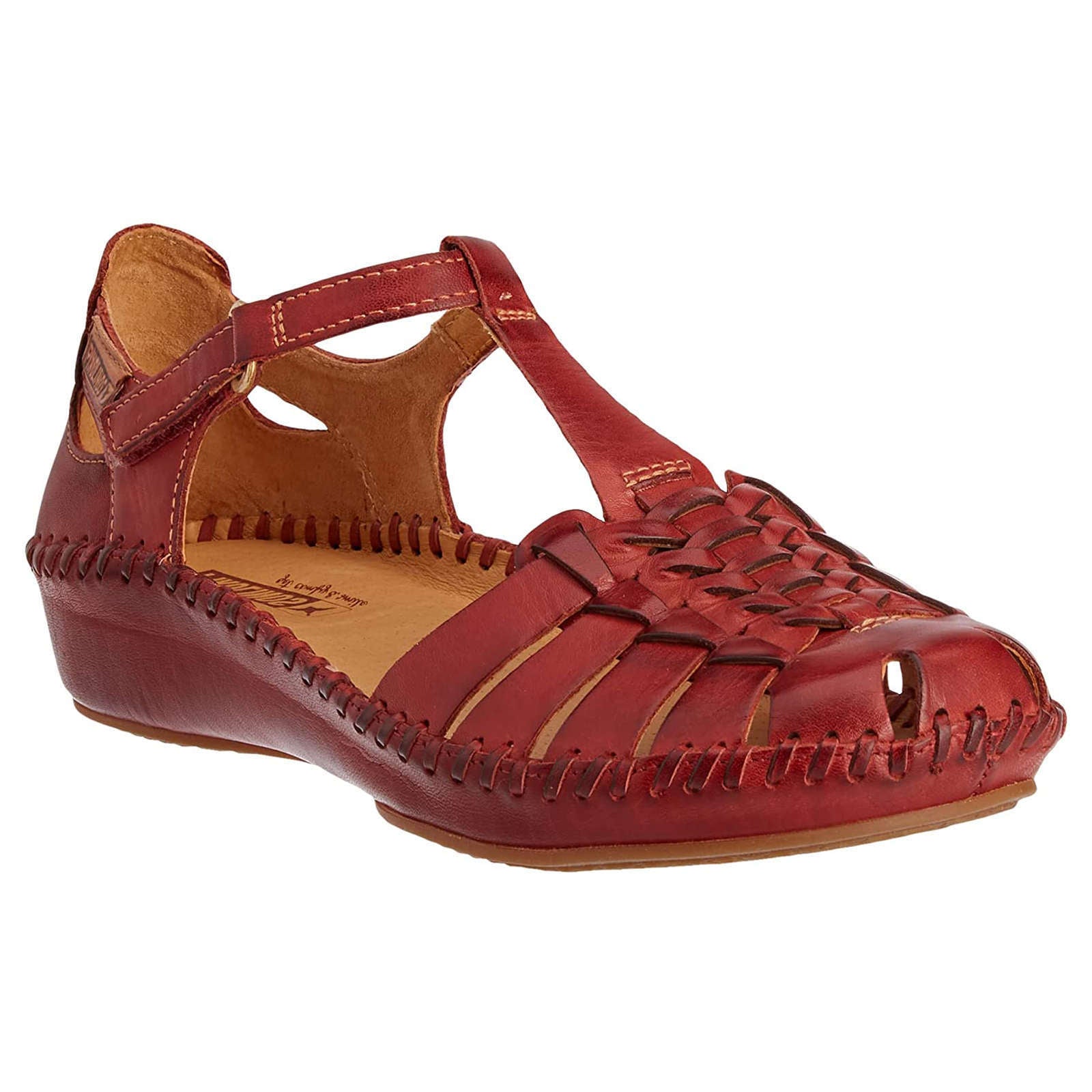 Pikolinos P.Vallarta 655-0064 Leather Womens Sandals#color_sandia