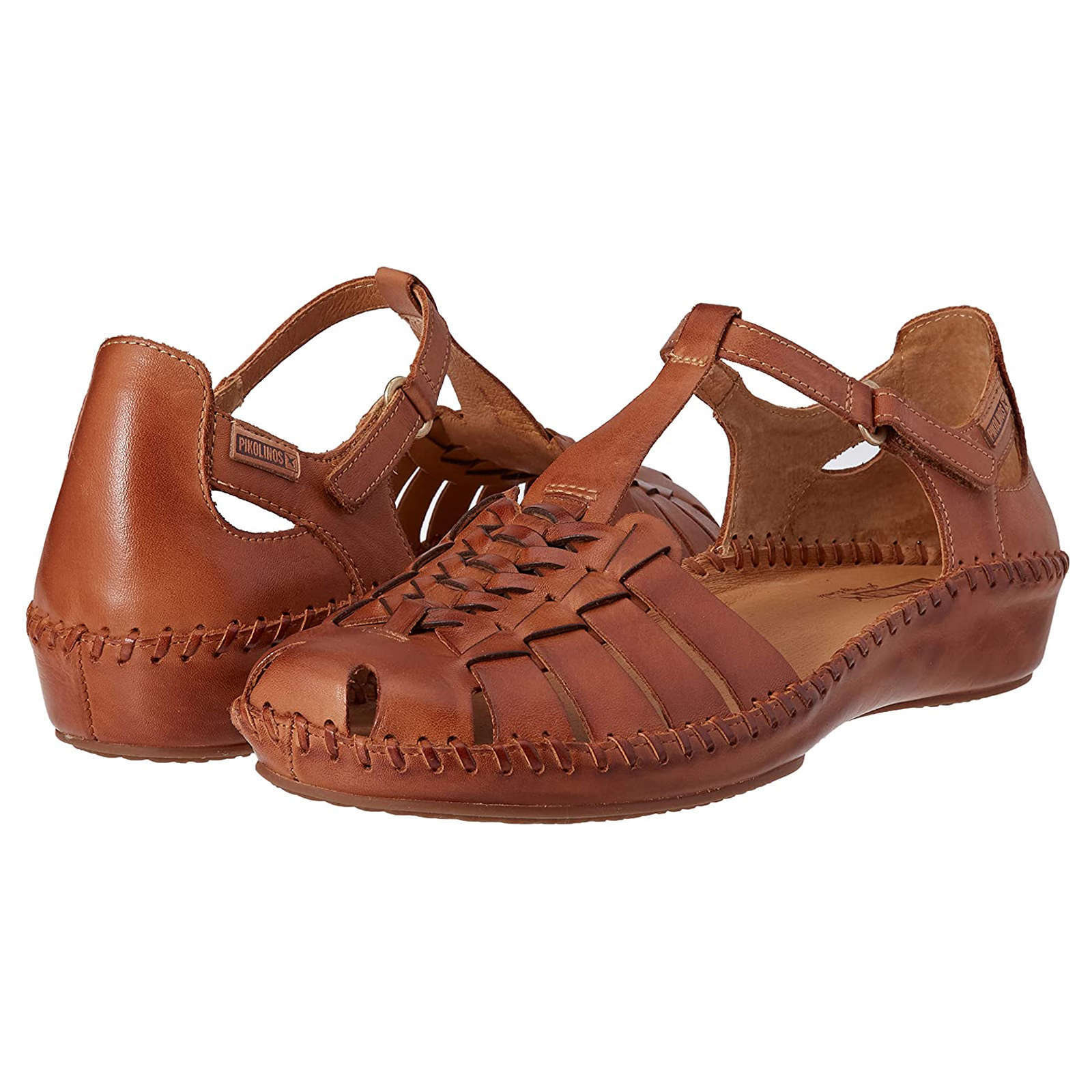 Pikolinos P.Vallarta 655-0064 Leather Womens Sandals#color_brandy