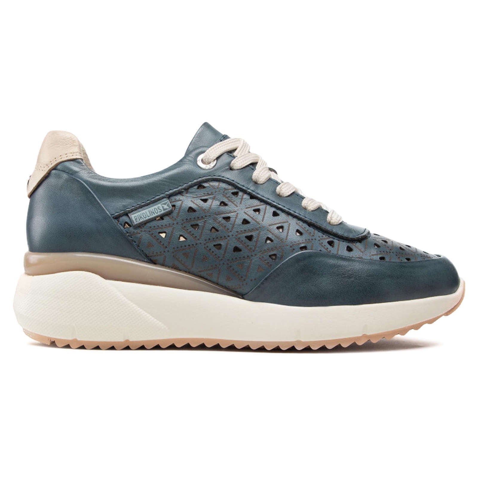 Pikolinos Sella W6Z-6632 Leather Womens Trainers#color_sapphire