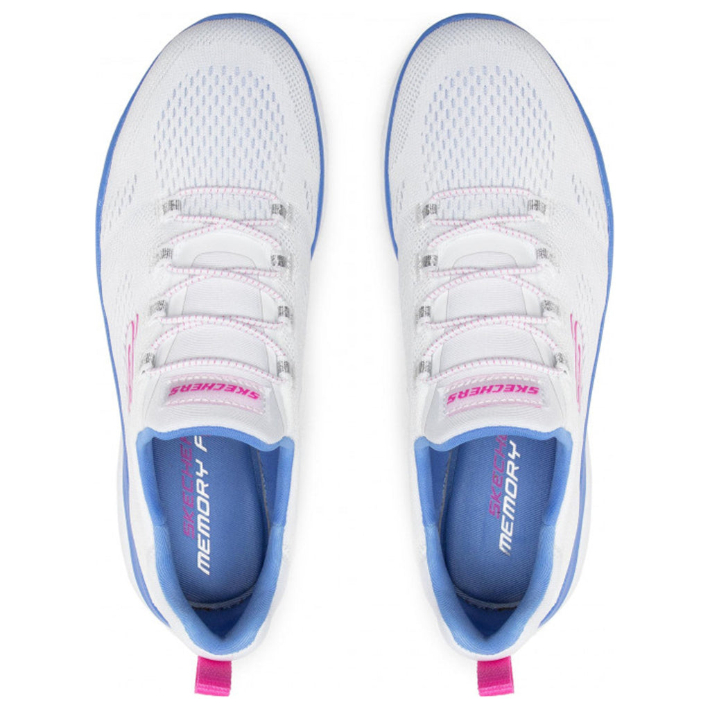Skechers Summits - Perfect Views Mesh Women's Low-Top Trainers#color_white periwinkle pink