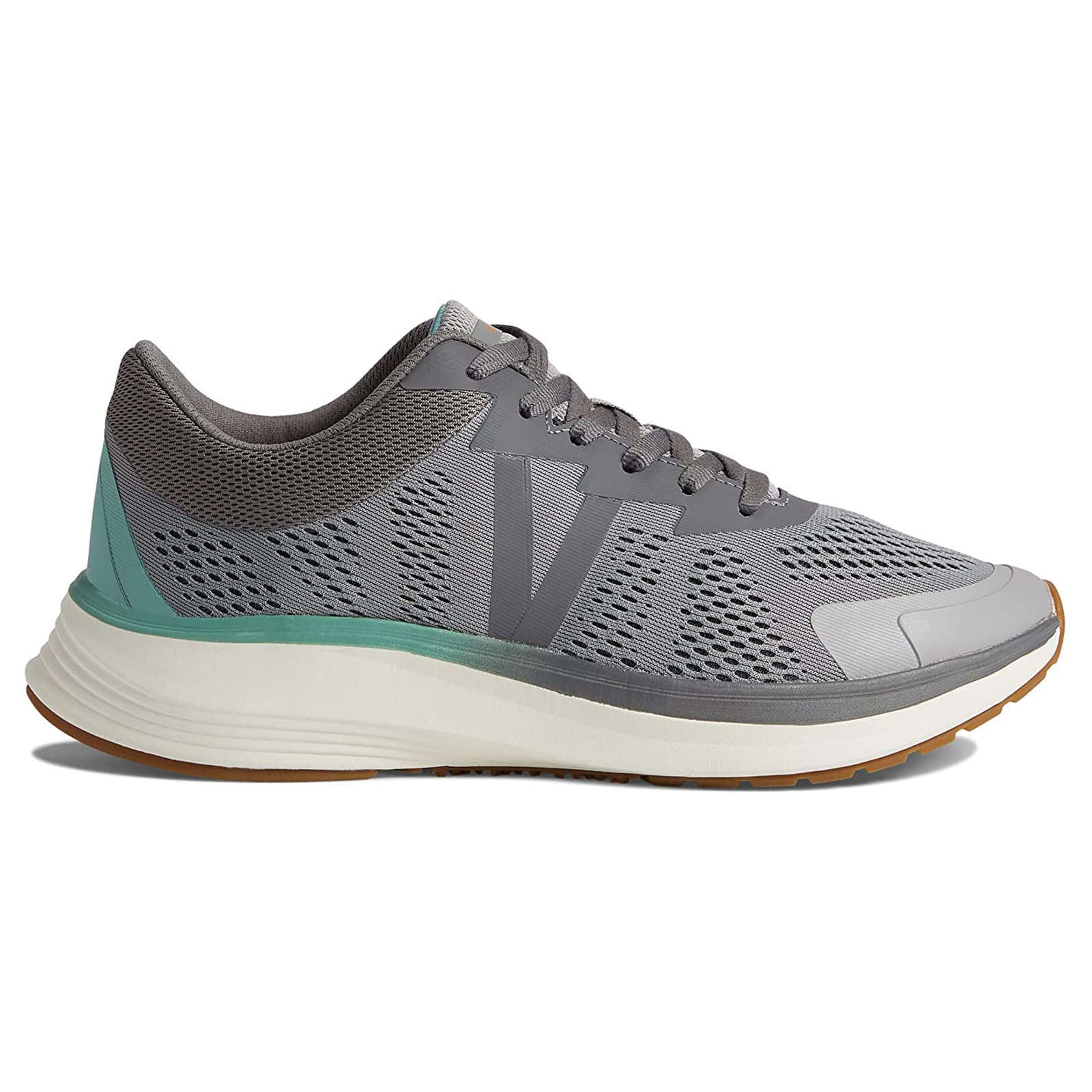 Vionic Limitless Textile Synthetic Womens Trainers#color_light grey wasabi