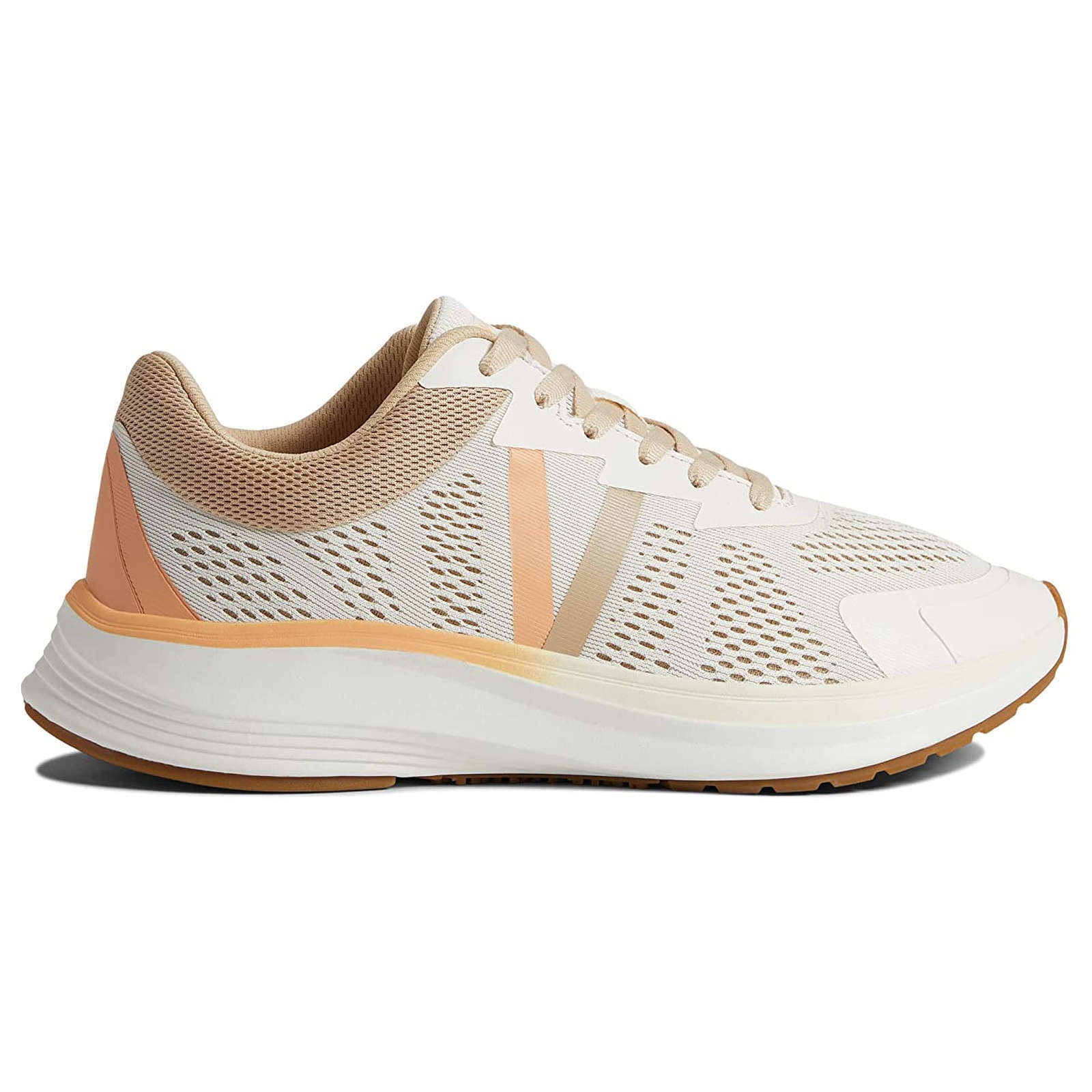 Vionic Limitless Textile Synthetic Womens Trainers#color_marshmallow apricot