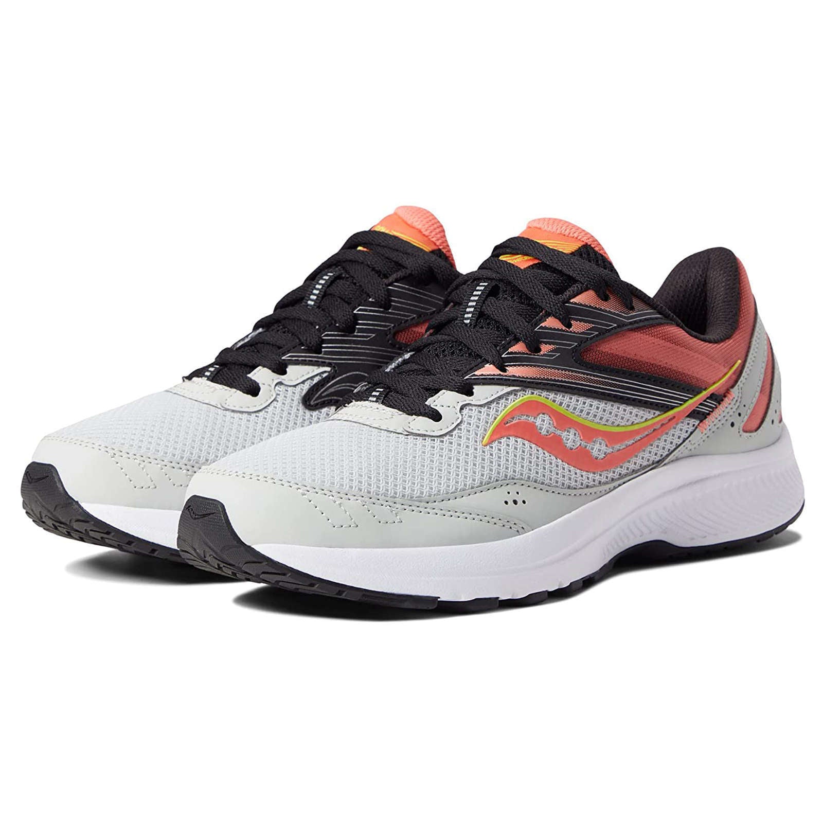 Saucony Cohesion 15 Synthetic Textile Women's Low-Top Trainers#color_fog sunstone