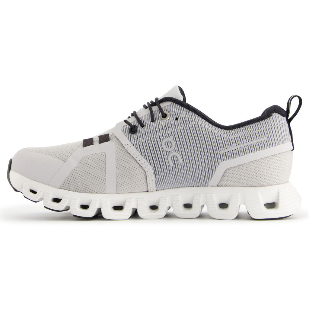 On Cloud 5 Waterproof Textile Synthetic Women's Trainers#color_glacier white