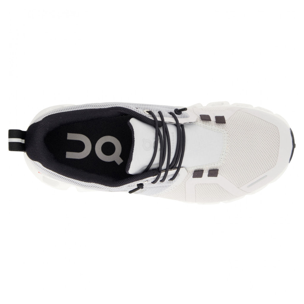 On Cloud 5 Waterproof Textile Synthetic Women's Trainers#color_glacier white