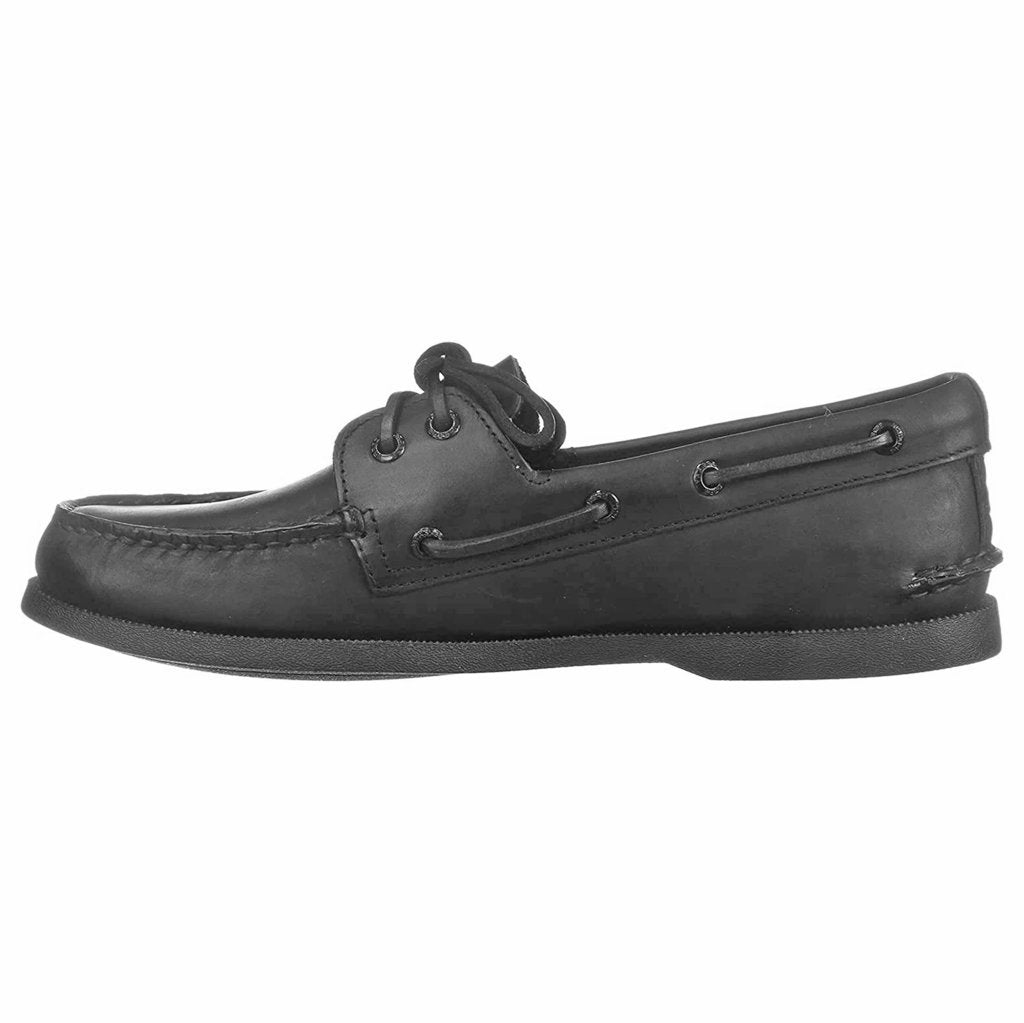 Sperry Authentic Original 2-Eye Leather Mens Shoes#color_black