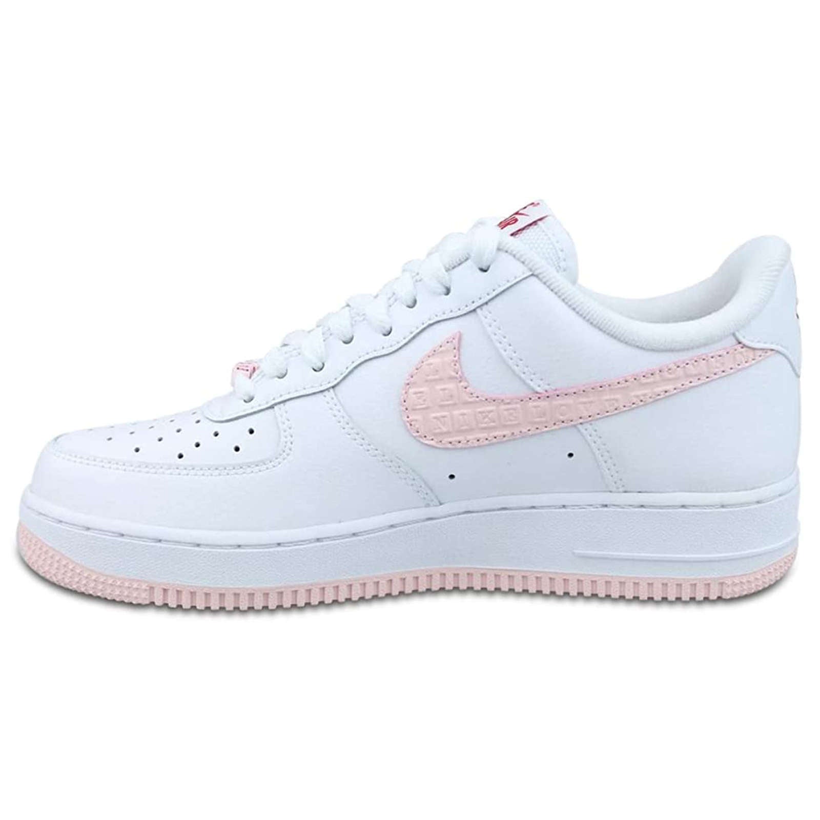Nike Air Force 1 '07 VD Leather Women's Low-Top Trainers#color_white atmosphere