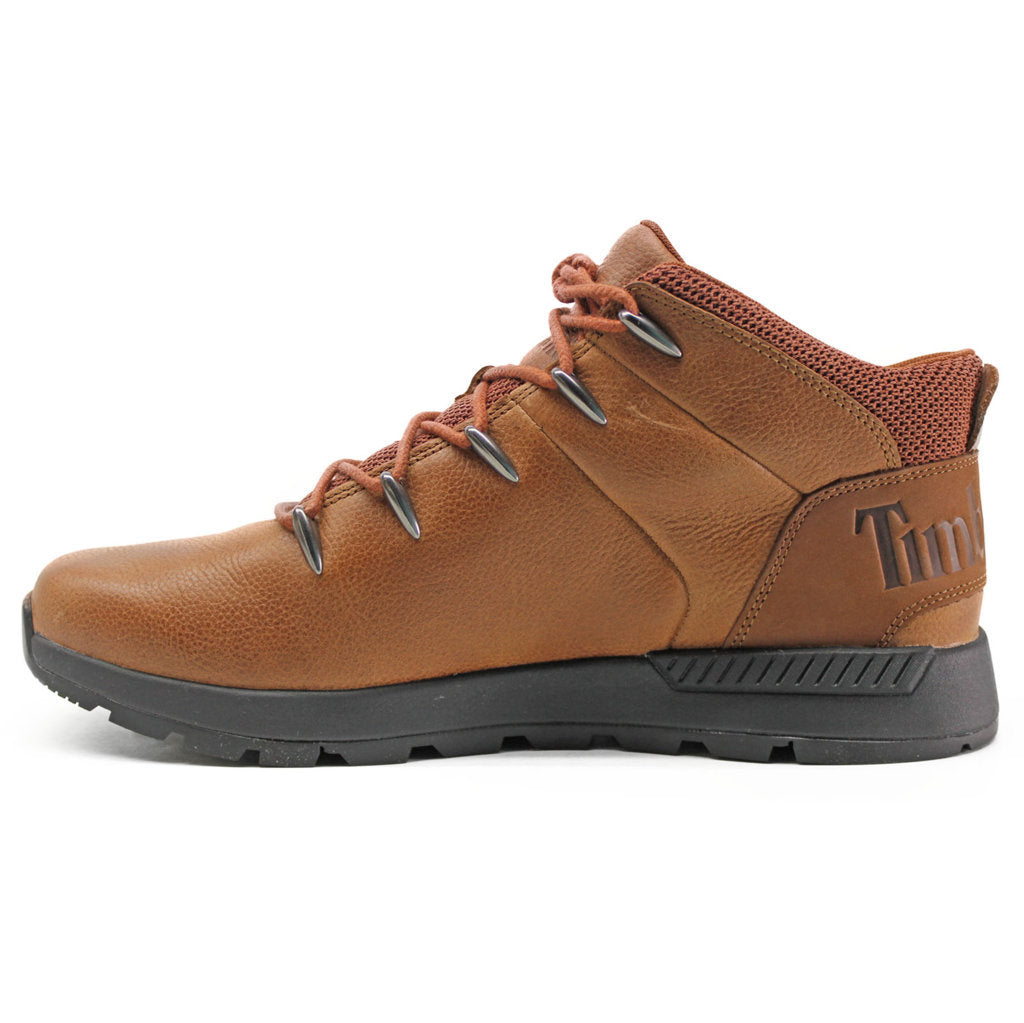 Timberland Sprint Trekker Mid Leather Textile Mens Boots#color_brown