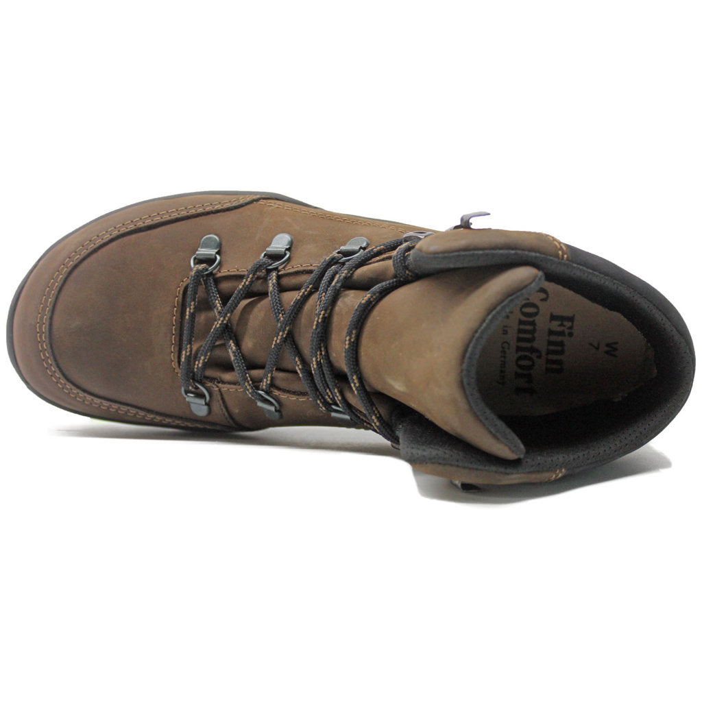 Finn Comfort Tibet Nubuck Mens Boots#color_slate black