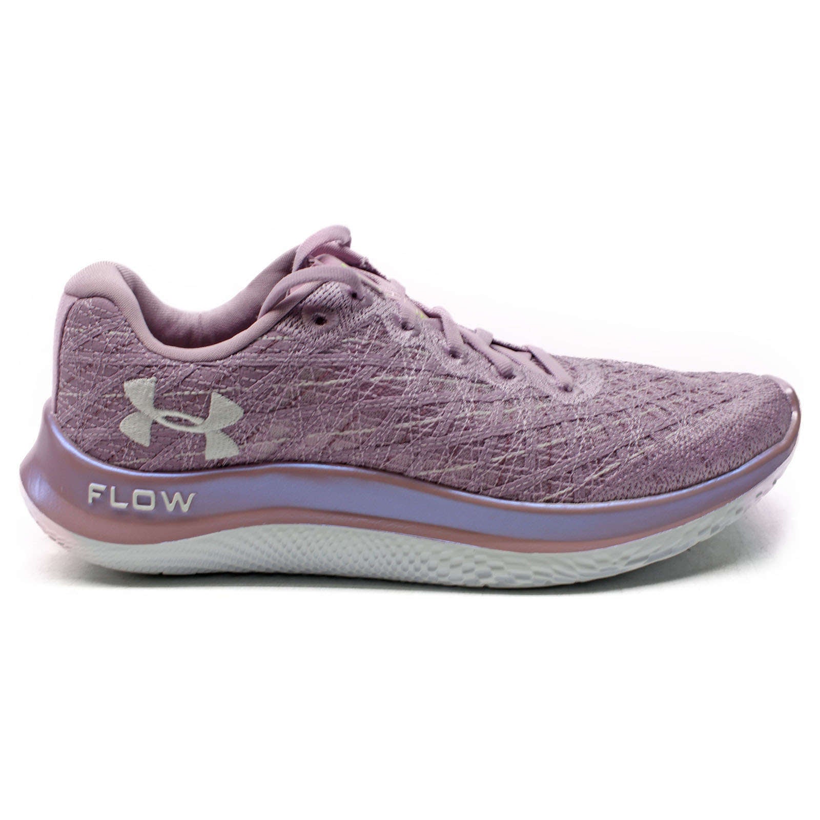 Under Armour Flow Velociti Wind Synthetic Textile Women's Low-Top Trainers#color_pink pink